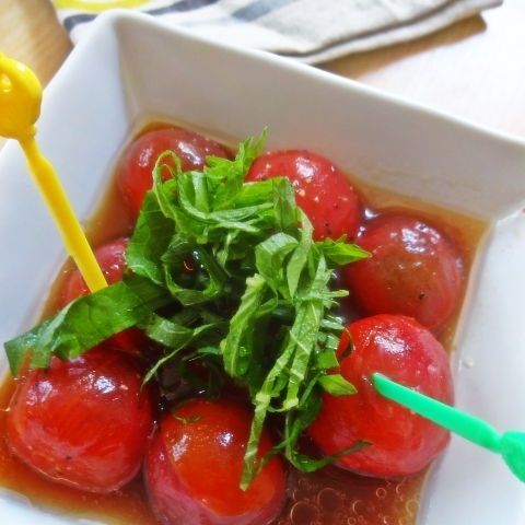 ミニトマトの和風マリネ 暮らしニスタ