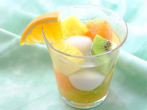 くらし薬膳 癒し系デザートでお腹にやさしい にんじん白玉のフルーツポンチ 夏の薬膳 暮らしニスタ