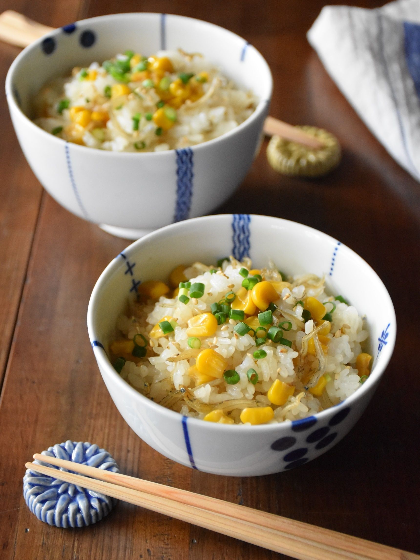とうもろこしとじゃこの香ばし混ぜご飯 暮らしニスタ