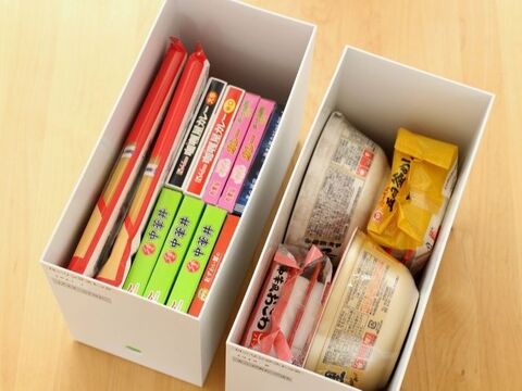 食品ストックや非常食の収納どうしてる 100円グッズで一目でわかりやすく管理できますよ 暮らしニスタ 食品ストックや非常食の収納どうしてる 100円グッズで一目でわかりやすく管理できますよ 暮らしニスタ