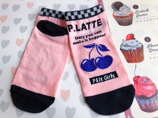 Daiso Pink Latte ラブリーキュートなピンクのソックス 暮らしニスタ Daiso Pink Latte ラブリーキュートなピンクのソックス 暮らしニスタ