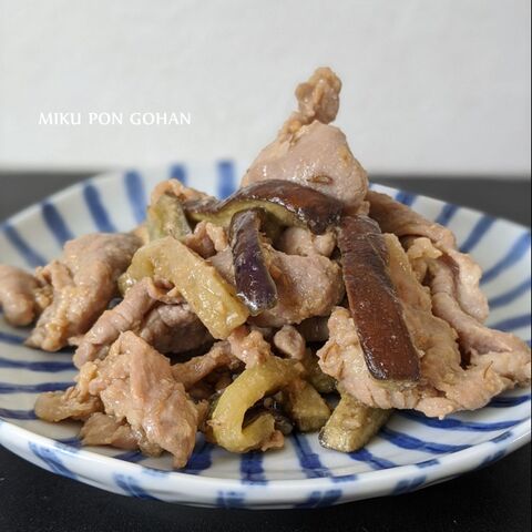 揉んで焼くだけ 豚こまとナスの味噌マヨ炒め 暮らしニスタ