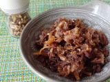 安く買った牛肉は 美味しい佃煮に❗