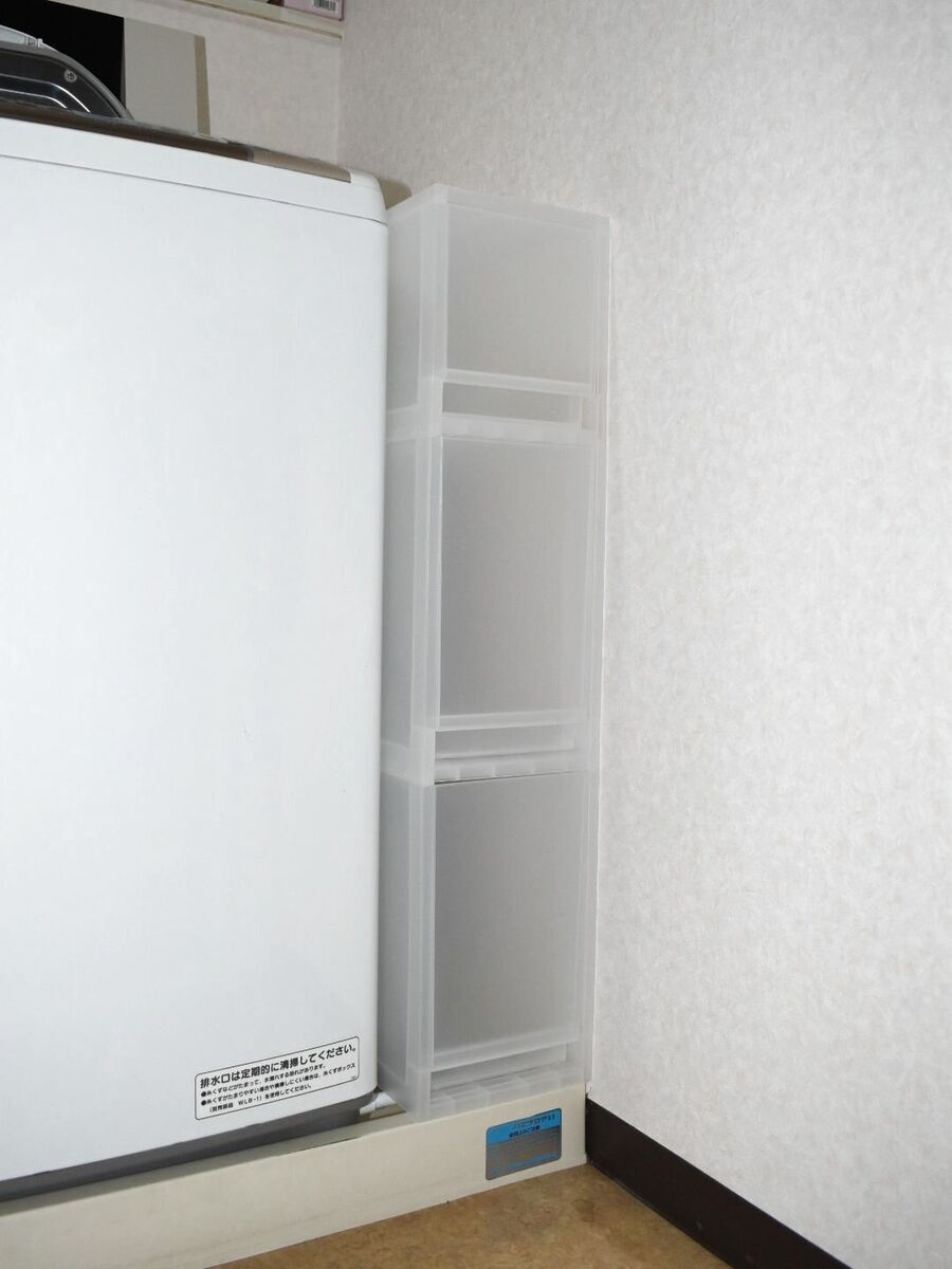 狭い洗面所でもできた 無印と突っ張り棒で作る洗面所収納 暮らしニスタ 狭い洗面所でもできた 無印と突っ張り棒で作る洗面所収納 暮らしニスタ