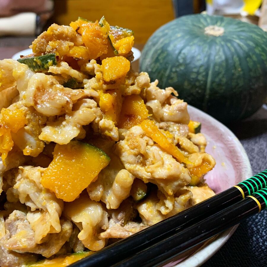 豚こま肉とかぼちゃの味噌マヨ炒め 暮らしニスタ 豚こま肉とかぼちゃの味噌マヨ炒め 暮らしニスタ