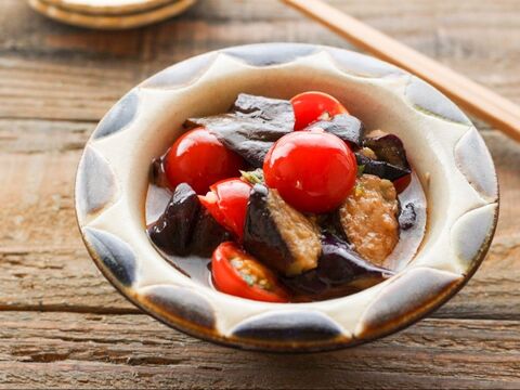 旬レシピ トマトとなすのマリネ 簡単副菜 食材2つ 暮らしニスタ