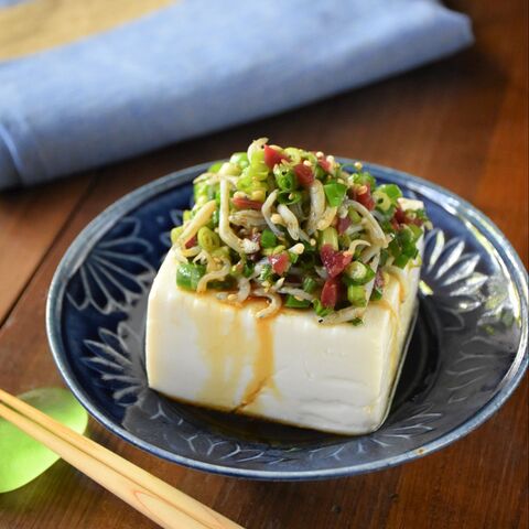 この夏はコレ 梅としらすの薬味たっぷり冷奴 暮らしニスタ