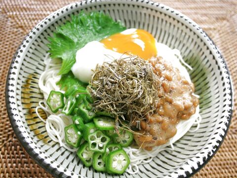 かんたん夏レシピ ねばねばそうめん 暮らしニスタ かんたん夏レシピ ねばねばそうめん 暮らしニスタ