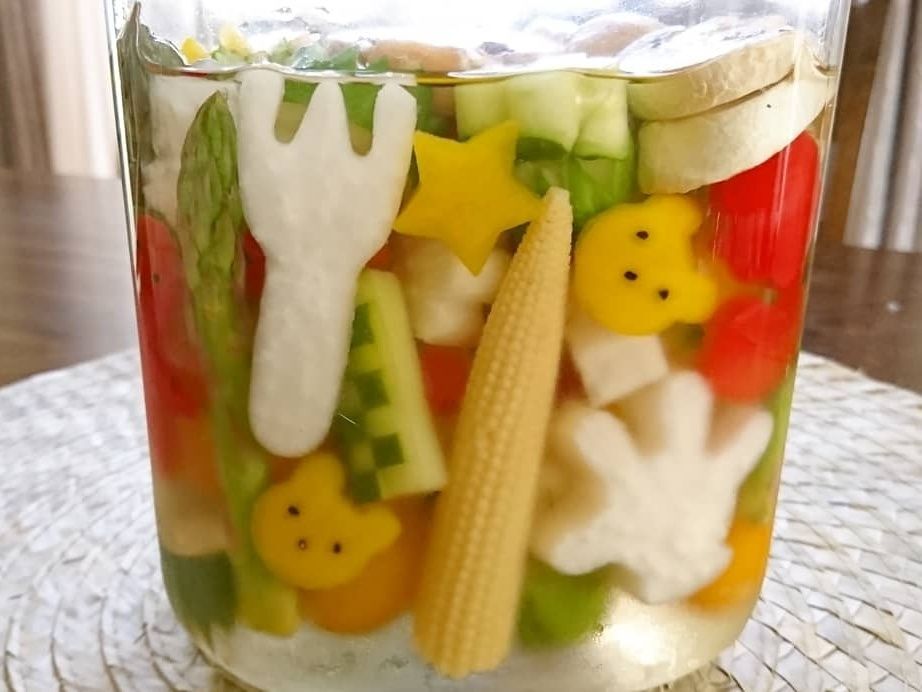 野菜を楽しく食べれるピクルス