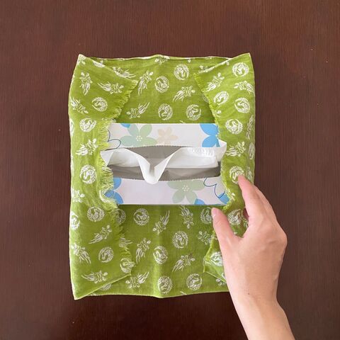 我が家の手ぬぐい活用方法 ティッシュカバー編 暮らしニスタ 我が家の手ぬぐい活用方法 ティッシュカバー編 暮らしニスタ