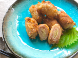 【みょうが×味噌】ミョウガみそのロール豚カツ☆夏バテ撃退でスタミナアップ！