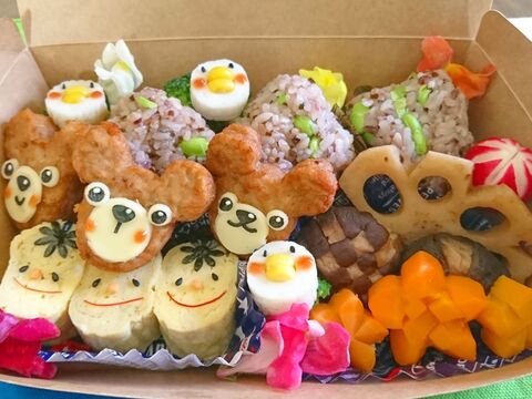 十六穀米おにぎりと可愛い仲間達 暮らしニスタ