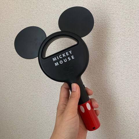 ミッキーの形が可愛い 羽なしハンディ扇風機 暮らしニスタ ミッキーの形が可愛い 羽なしハンディ扇風機 暮らしニスタ