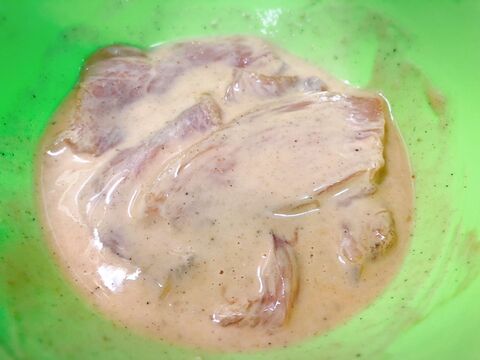 から揚げ粉で簡単 とりむね肉のフライパン焼き 暮らしニスタ
