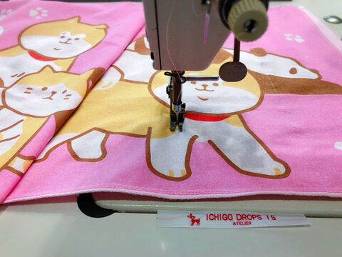 ミシンで簡単 手ぬぐい フェイスタオルで 手ぬぐいタオル 暮らしニスタ