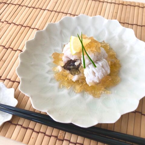 おつまみやおもてなしに 湯引きハモのレモンジュレ 夏バテ解消にオススメ 暮らしニスタ おつまみやおもてなしに 湯引きハモのレモンジュレ 夏バテ解消にオススメ 暮らしニスタ