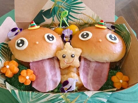 ハンバーガーあっかんべー弁当 暮らしニスタ