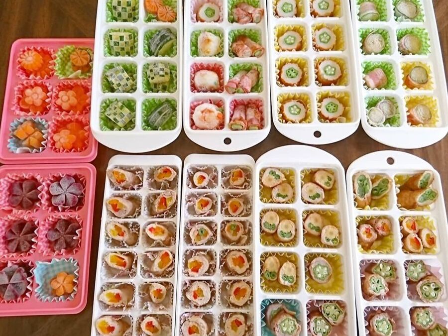 お弁当おかず作り置き製氷皿で冷凍保存 暮らしニスタ お弁当おかず作り置き製氷皿で冷凍保存 暮らしニスタ