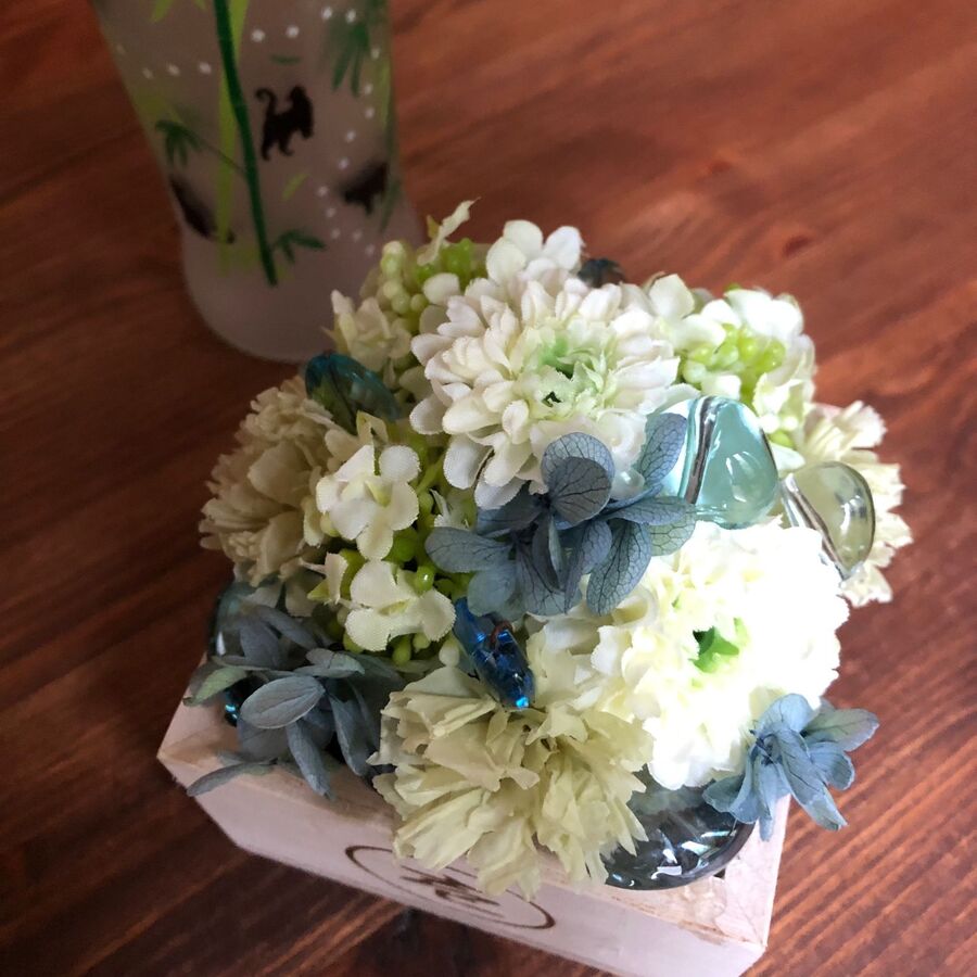 100均枡で キラキラ爽やかアレンジ 暮らしニスタ 100均枡で キラキラ爽やかアレンジ 暮らしニスタ