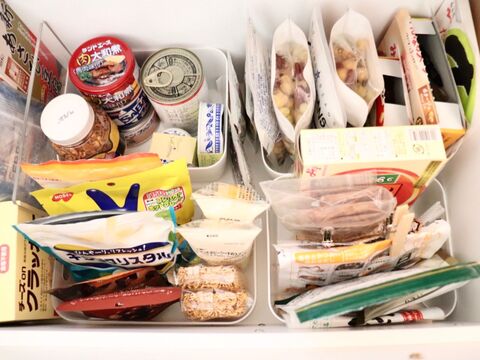 食品ストック 無印のファイルボックスで乱れない収納をキープ 暮らしニスタ 食品ストック 無印のファイルボックスで乱れない収納をキープ 暮らしニスタ