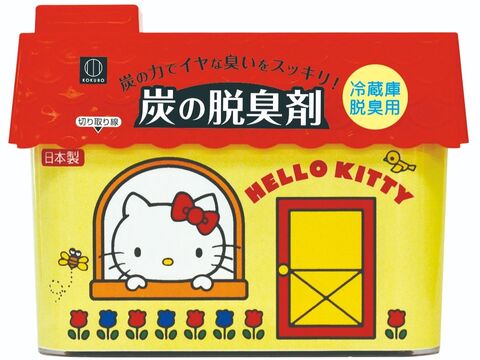 冷蔵庫を開けるとほっこり キティちゃんのおうち形 ハローキティ 炭の脱臭剤 暮らしニスタ 冷蔵庫を開けるとほっこり キティちゃんのおうち形 ハローキティ 炭の脱臭剤 暮らしニスタ