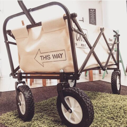 アウトドアワゴン キャリーカートで移動が楽に 暮らしニスタ アウトドアワゴン キャリーカートで移動が楽に 暮らしニスタ