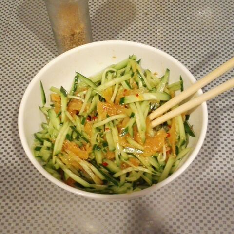 ごま油香る コリッコリッ 中華くらげと胡瓜の和え物 暮らしニスタ