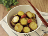 材料4つ★さつま芋の梅みりん煮