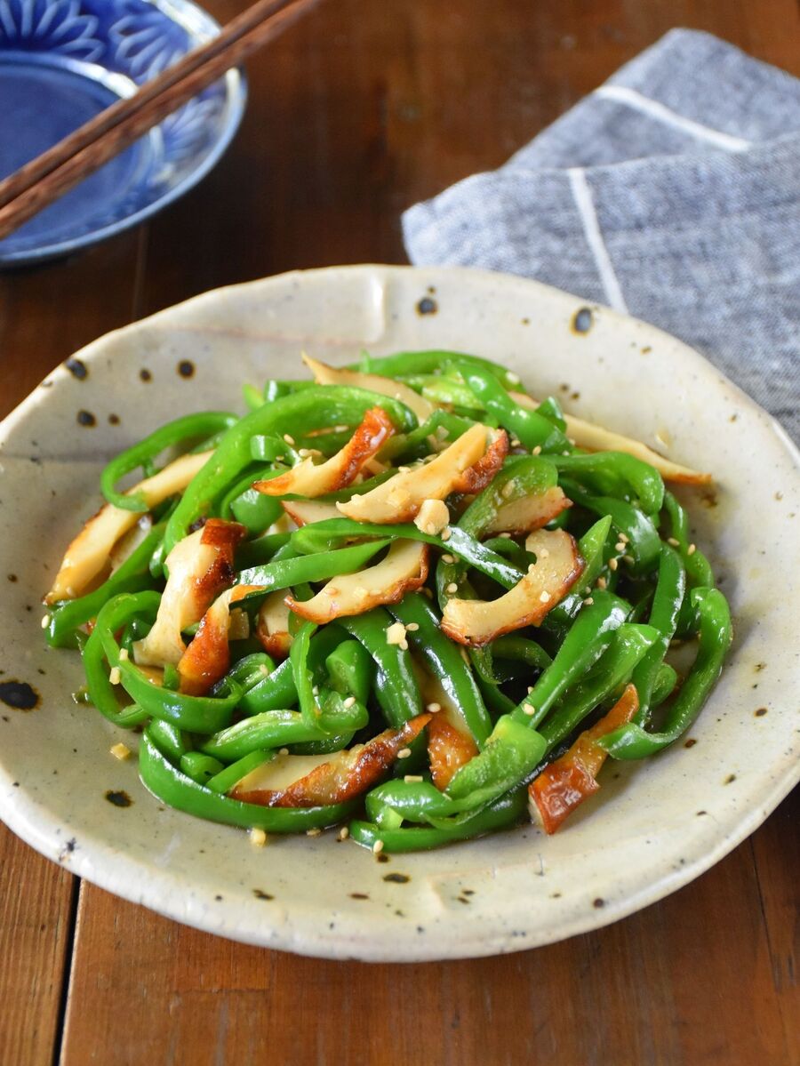 ピーマンの大量消費にも ピーマンとちくわの中華炒め 暮らしニスタ