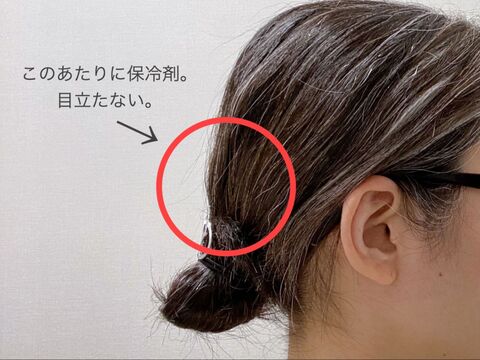 まとめ髪に 保冷剤 を忍ばせて涼を取る 暮らしニスタ まとめ髪に 保冷剤 を忍ばせて涼を取る 暮らしニスタ