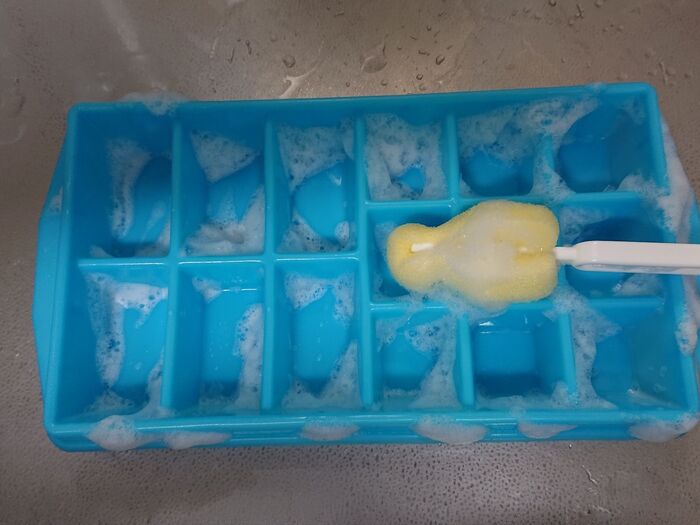 製氷皿の洗い方