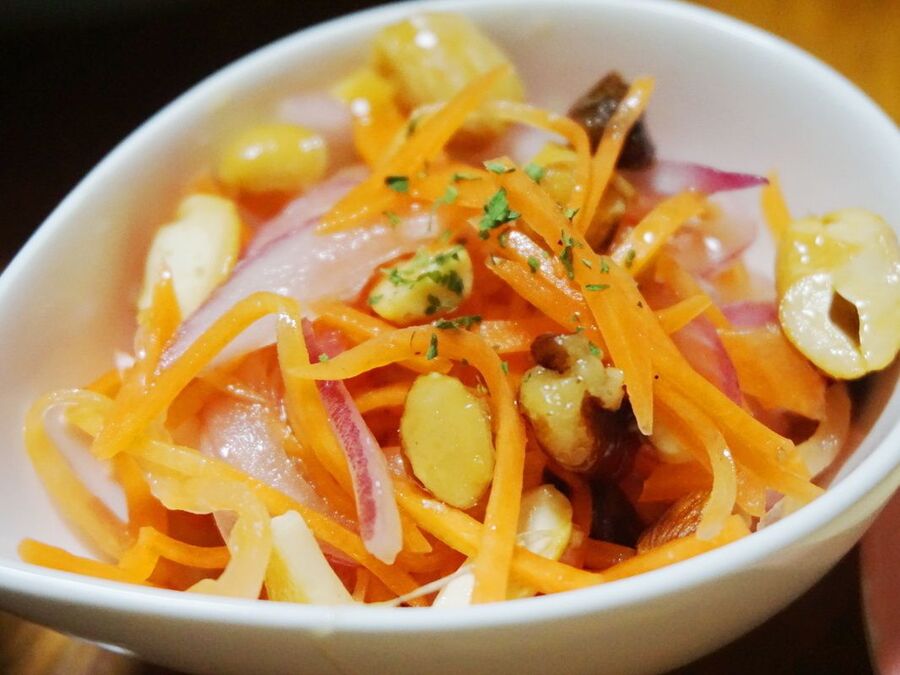 ナッツ入りキャロットラペ 暮らしニスタ ナッツ入りキャロットラペ 暮らしニスタ