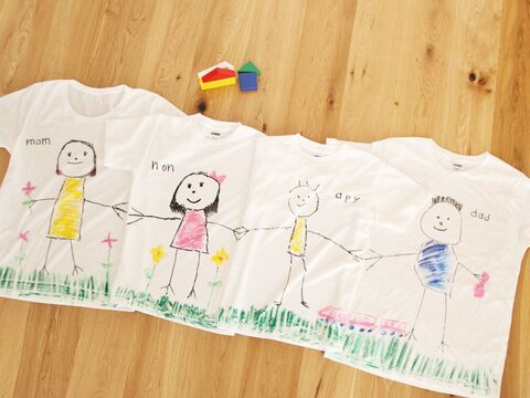 親子でお揃いtシャツ 作り方やモチーフもいろいろ 暮らしニスタ 親子でお揃いtシャツ 作り方やモチーフもいろいろ 暮らしニスタ