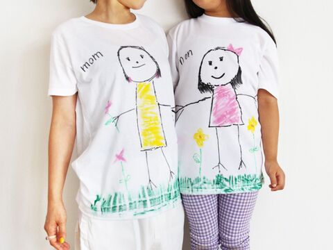 親子でお揃いtシャツ 作り方やモチーフもいろいろ 暮らしニスタ 親子でお揃いtシャツ 作り方やモチーフもいろいろ 暮らしニスタ
