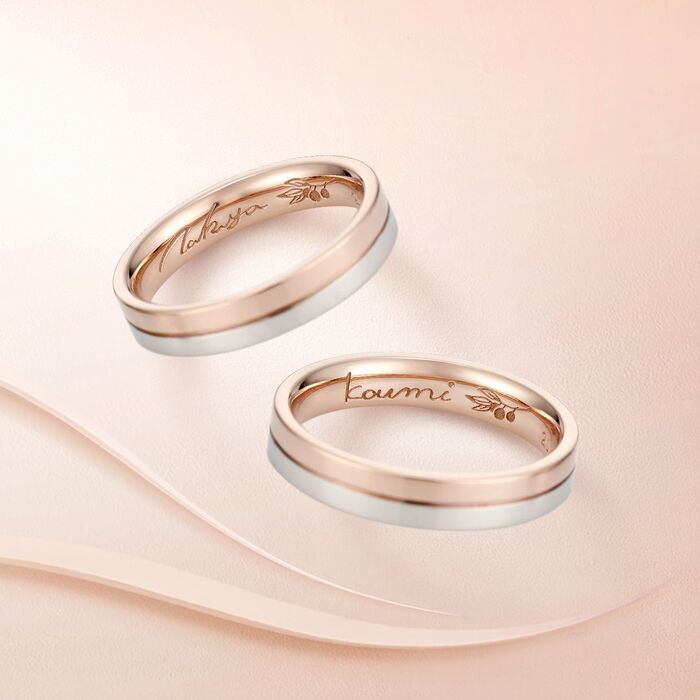 記念の瞬間を特別なものに 結婚指輪に手書きの刻印を残そう 暮らしニスタ