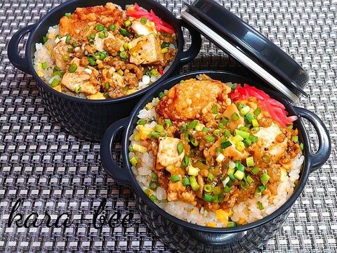 母とムスコのラブラブおソロ 蓋は出来ません 笑 麻婆豆腐どーんな中華弁当 暮らしニスタ 母とムスコのラブラブおソロ 蓋は出来ません 笑 麻婆豆腐どーんな中華弁当 暮らしニスタ