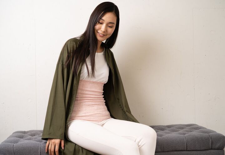 秋にちょうどいい冷え対策! 身体をいたわるオーガニックコットンの「秋専用」はらまき