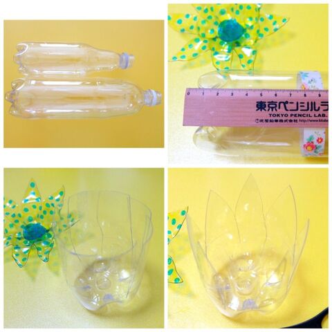 ペットボトルの底でお花のリースを作ろう 暮らしニスタ ペットボトルの底でお花のリースを作ろう 暮らしニスタ