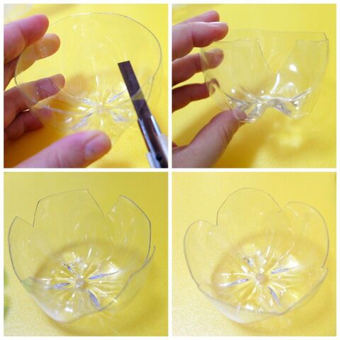 ペットボトルの底でお花のリースを作ろう 暮らしニスタ ペットボトルの底でお花のリースを作ろう 暮らしニスタ