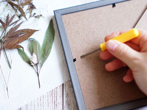 押し花フォトフレームで 初秋インテリア 暮らしニスタ 押し花フォトフレームで 初秋インテリア 暮らしニスタ