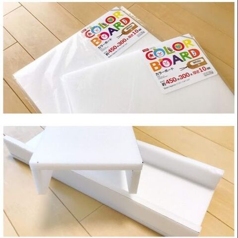 ダイソーのカラーボードで 本棚の収納力アップ 暮らしニスタ ダイソーのカラーボードで 本棚の収納力アップ 暮らしニスタ