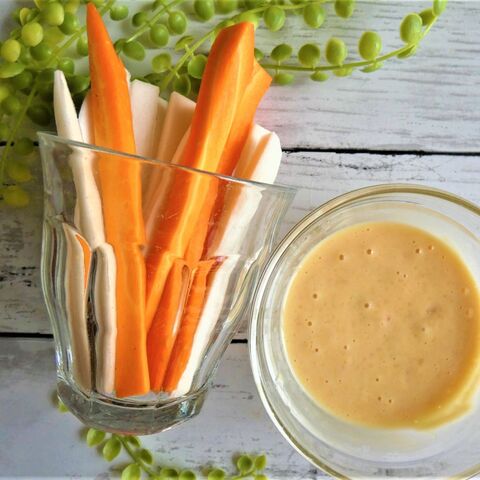 ポリポリ止まらない ディップと野菜スティック 暮らしニスタ ポリポリ止まらない ディップと野菜スティック 暮らしニスタ
