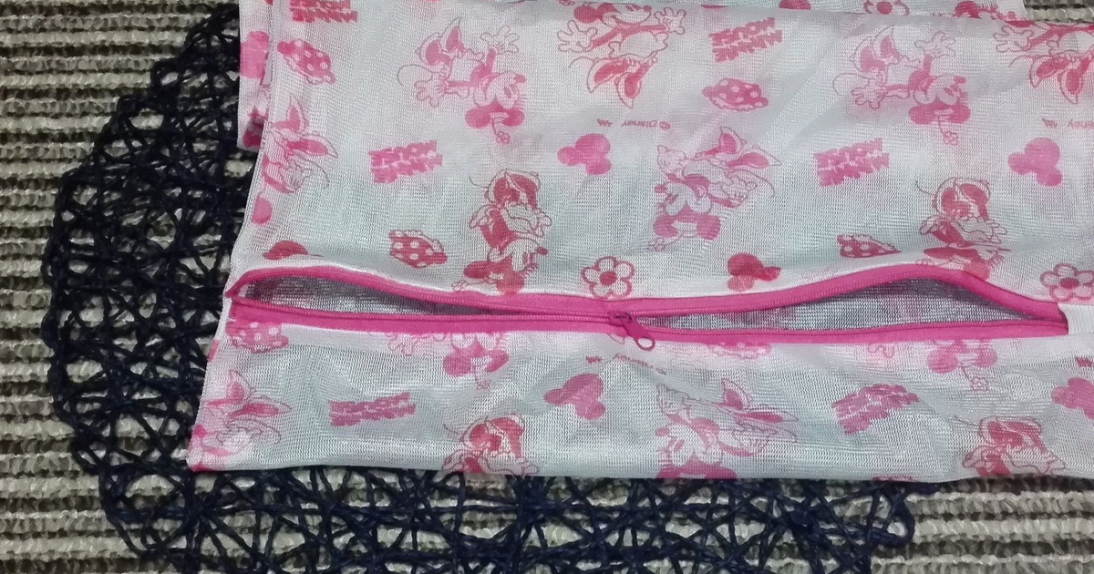 ファスナーが壊れた洗濯ネット こうして再使用 暮らしニスタ