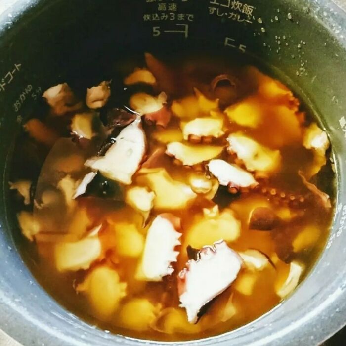柔らかくて大人気 たこ飯♡簡単で美味しい♡おかわりが止まらないw|料理のレシピや作り方|暮らしニスタ