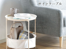 キッチン→リビングへの移動は最小限！トレイになるサイドテーブルでお家時間を快適に♪