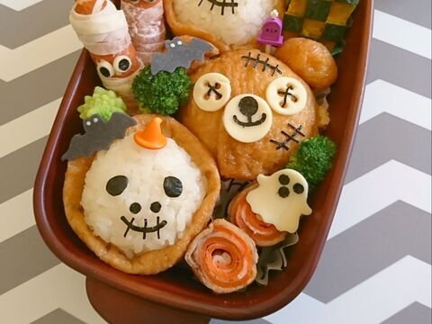 いなり寿司ハロウィン弁当 暮らしニスタ いなり寿司ハロウィン弁当 暮らしニスタ