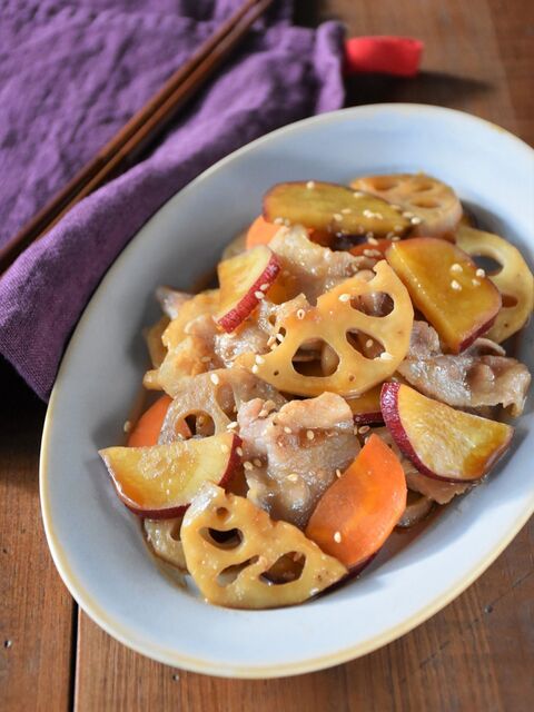 ごはんが進むこっくりおかず 豚バラ入り根菜のきんぴら 暮らしニスタ ごはんが進むこっくりおかず 豚バラ入り根菜のきんぴら 暮らしニスタ