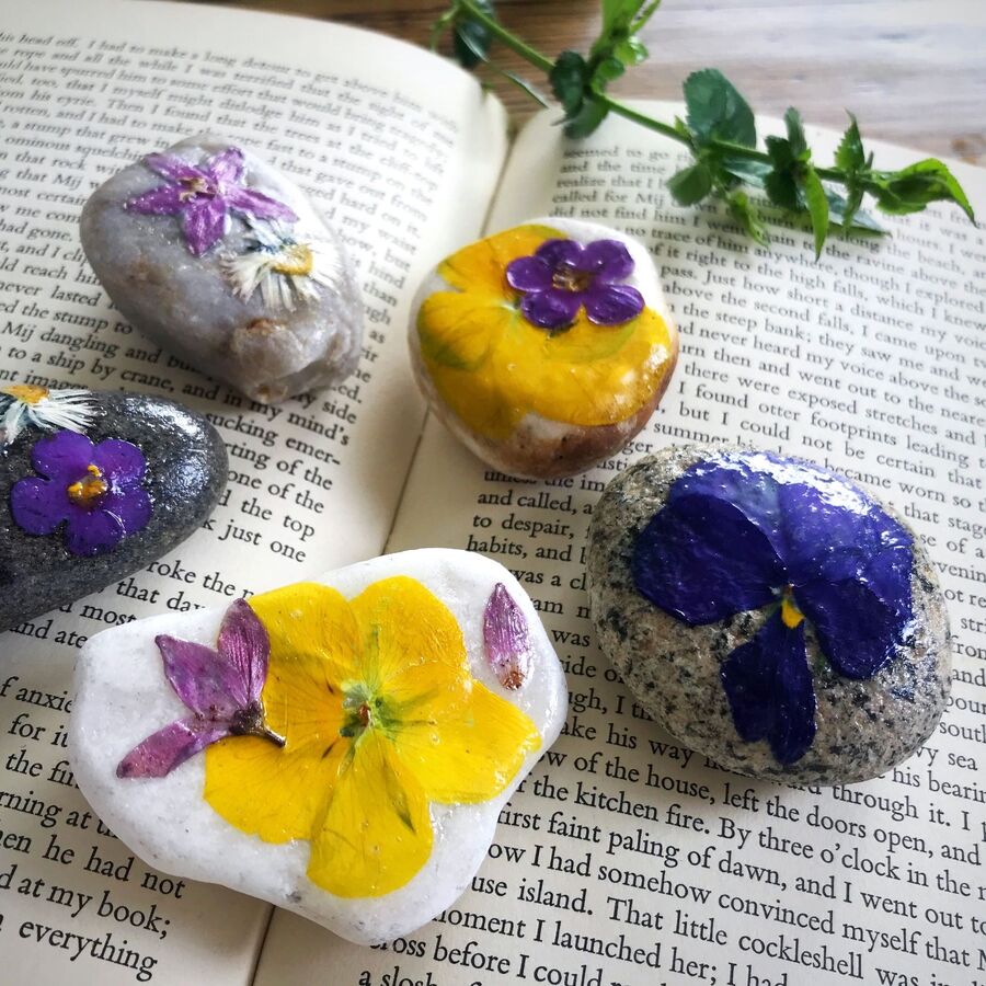 かんたん 押し花ペーパーウェイト 暮らしニスタ かんたん 押し花ペーパーウェイト 暮らしニスタ