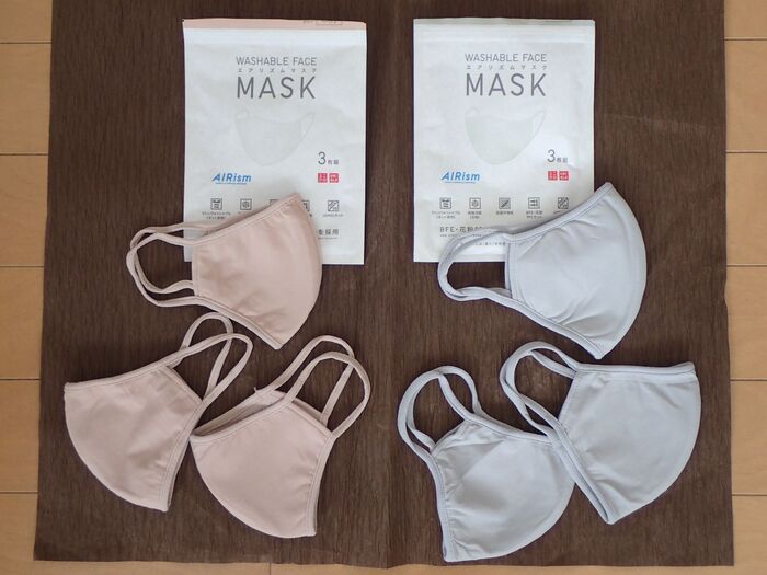 進化したAIRismマスク新色発売　メッシュ素材で通気性アップ！