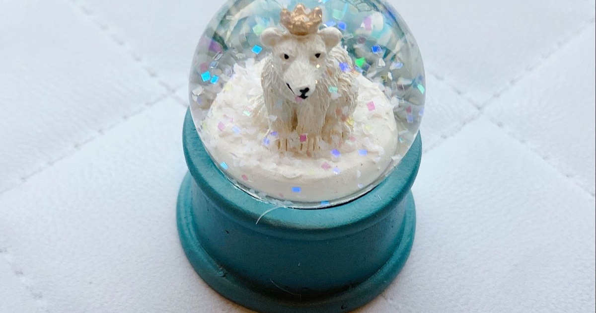 かわい過ぎる スノードーム 暮らしニスタ